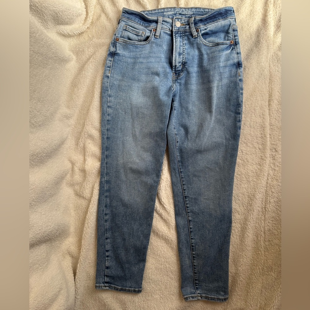 Old Navy High Rise O G Straight Leg Jeans